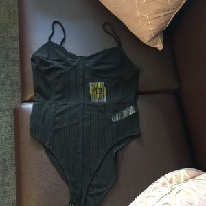 Black Mesh bodysuit